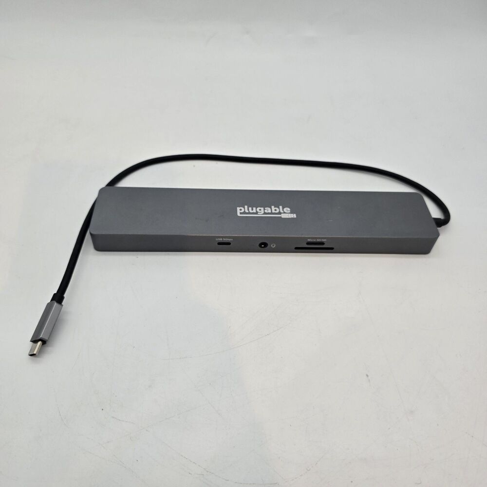 Plugable USB-C Triple Display Docking Station Model: USBC-TRIPLE-4K